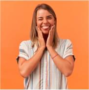 Blonde woman image