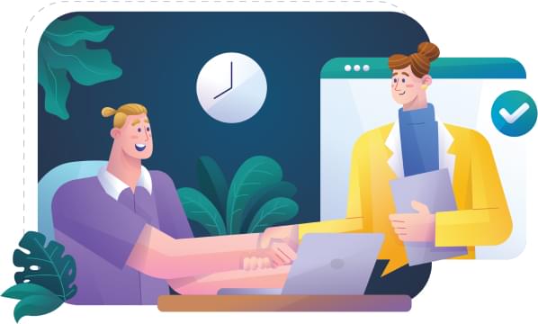 Job meeting image